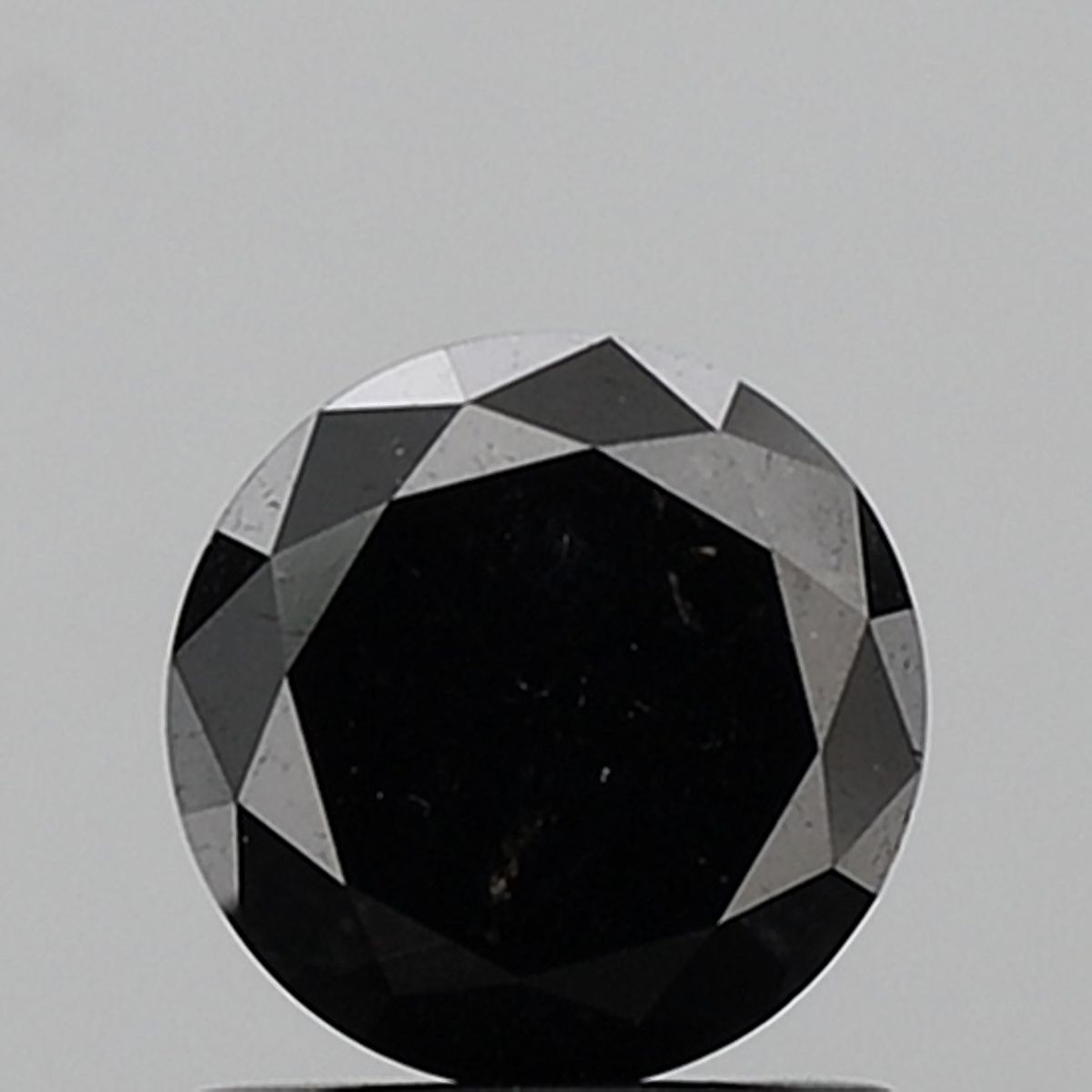 1.13 Carat Round Diamond Black VVS2