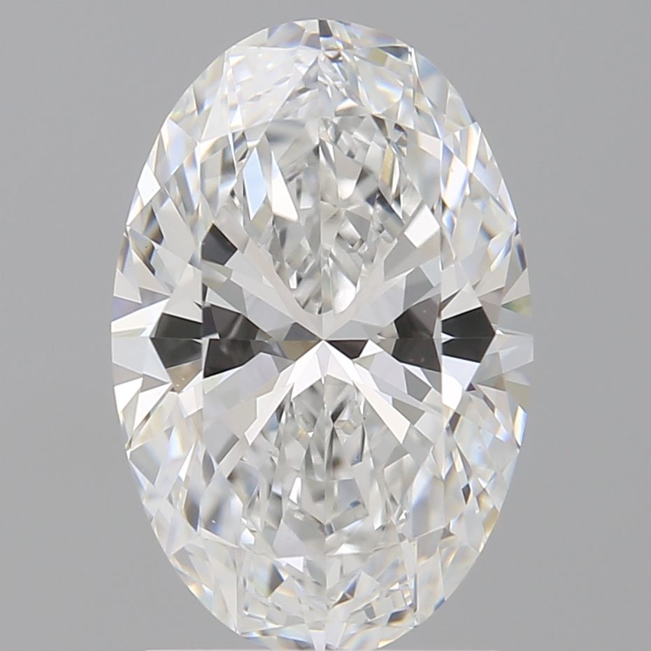 2.08 ct. oval Lab Grown Diamond front image