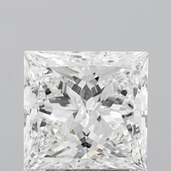 3.62 ct. princess Lab Grown Diamond front image