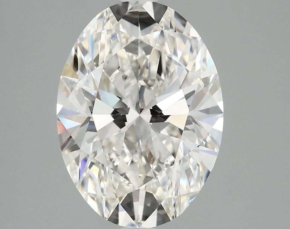 2.88 ct. oval Lab Grown Diamond front image