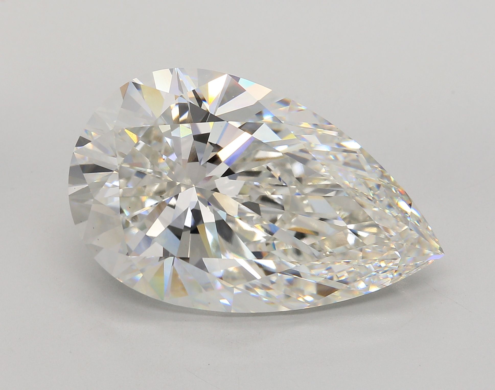 22.19 ct. pear Lab Grown Diamond front image