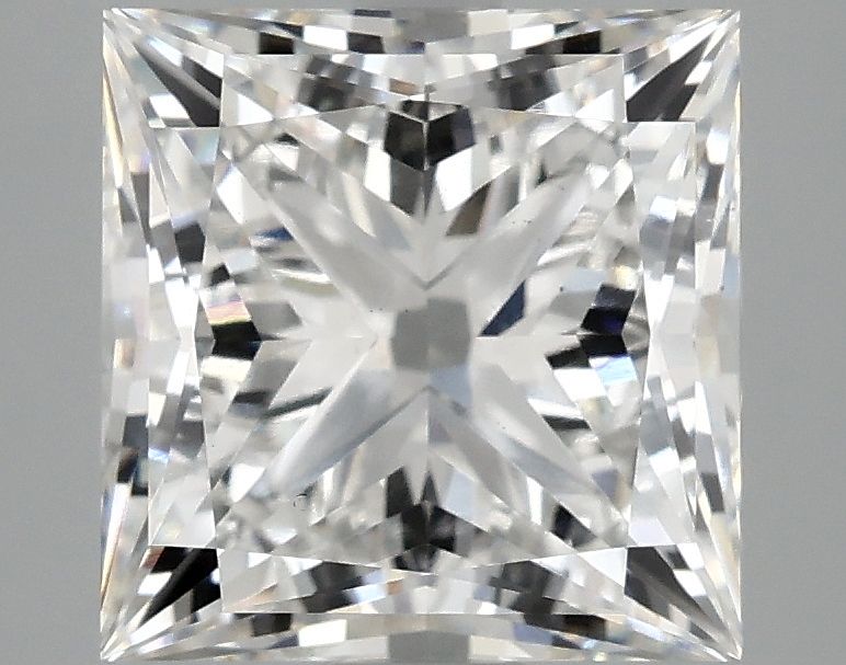 4.14 ct. princess Lab Grown Diamond front image