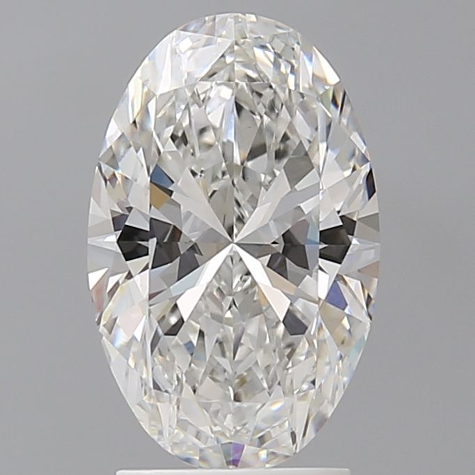 2.60 ct. oval Lab Grown Diamond front image