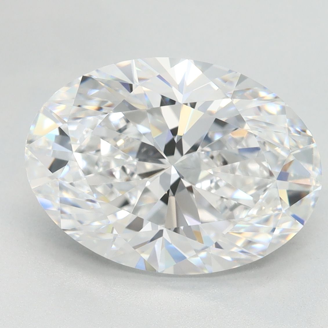 4.08 ct. oval Lab Grown Diamond front image