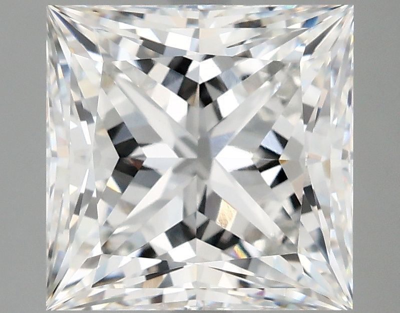 4.19 ct. princess Lab Grown Diamond front image