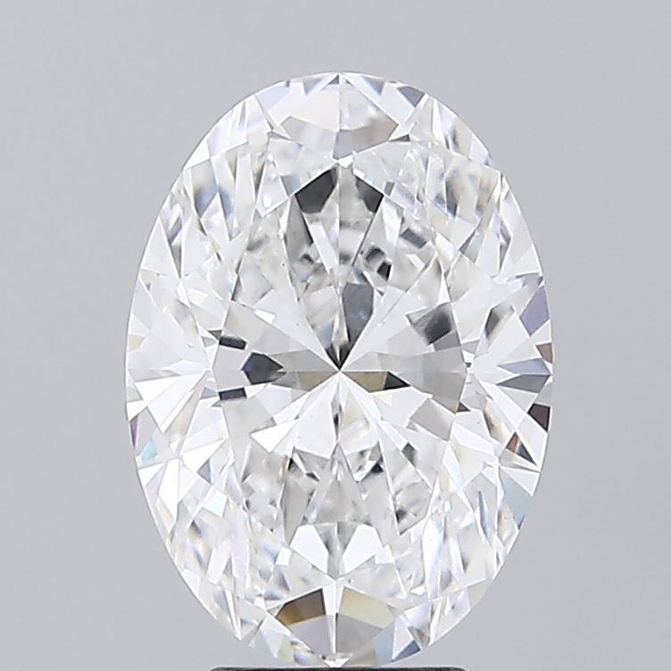4.44 ct. oval Lab Grown Diamond front image