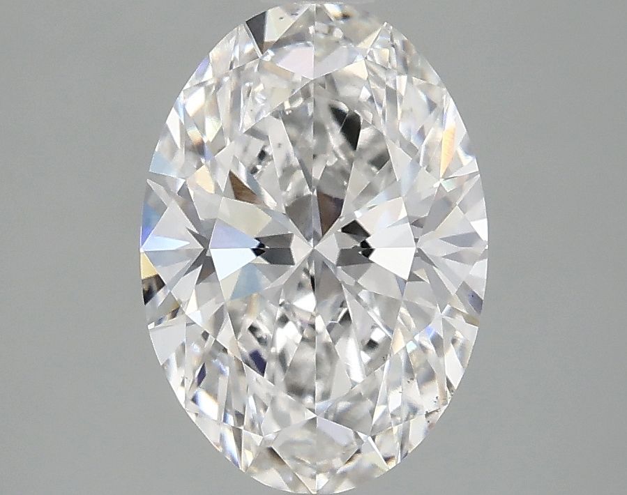 2.10 ct. oval Lab Grown Diamond front image