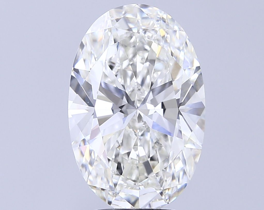 5.03 ct. oval Lab Grown Diamond front image
