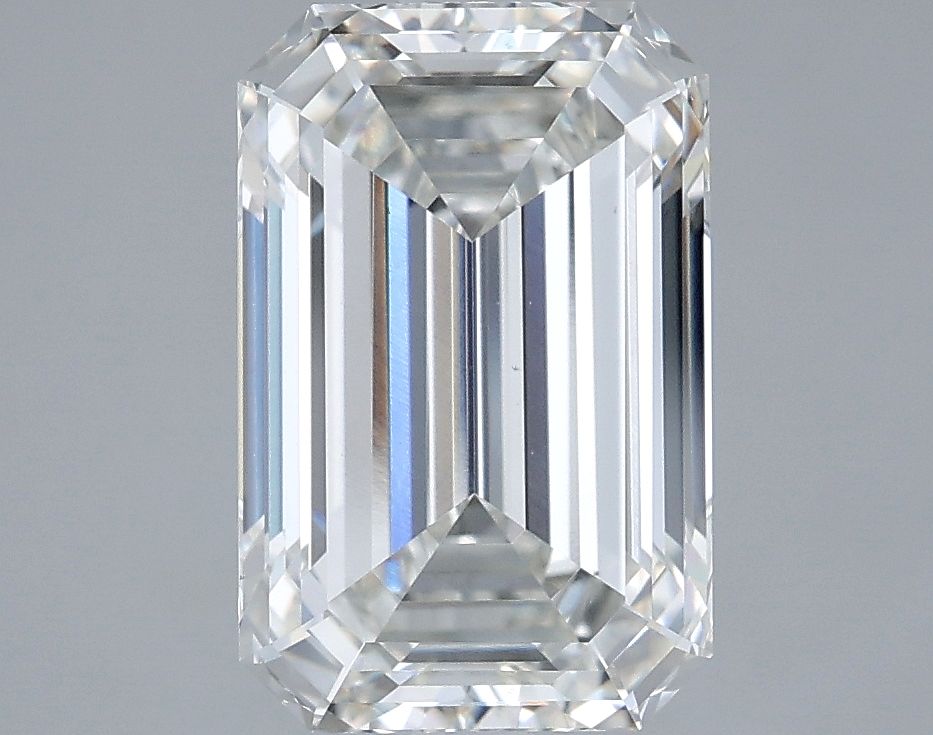 3.57 ct. emerald Lab Grown Diamond front image