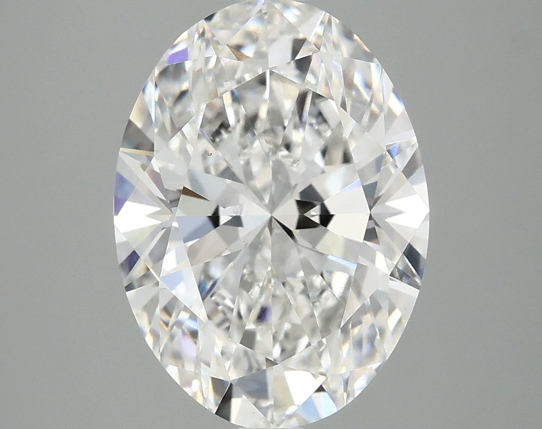 4.05 ct. oval Lab Grown Diamond front image