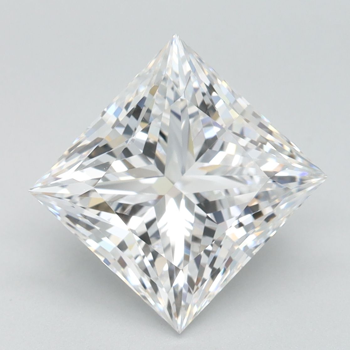 3.22 ct. princess Lab Grown Diamond front image