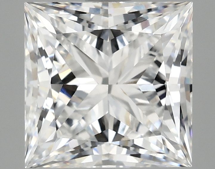 2.10 ct. princess Lab Grown Diamond front image