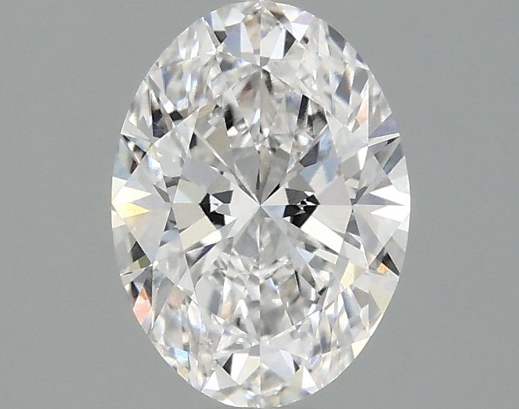1.36 ct. oval Lab Grown Diamond front image