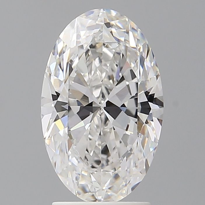 2.58 ct. oval Lab Grown Diamond front image
