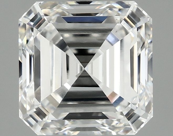 2.56 ct lab-grown Asscher Diamond