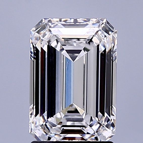 2.22 ct. emerald Lab Grown Diamond front image