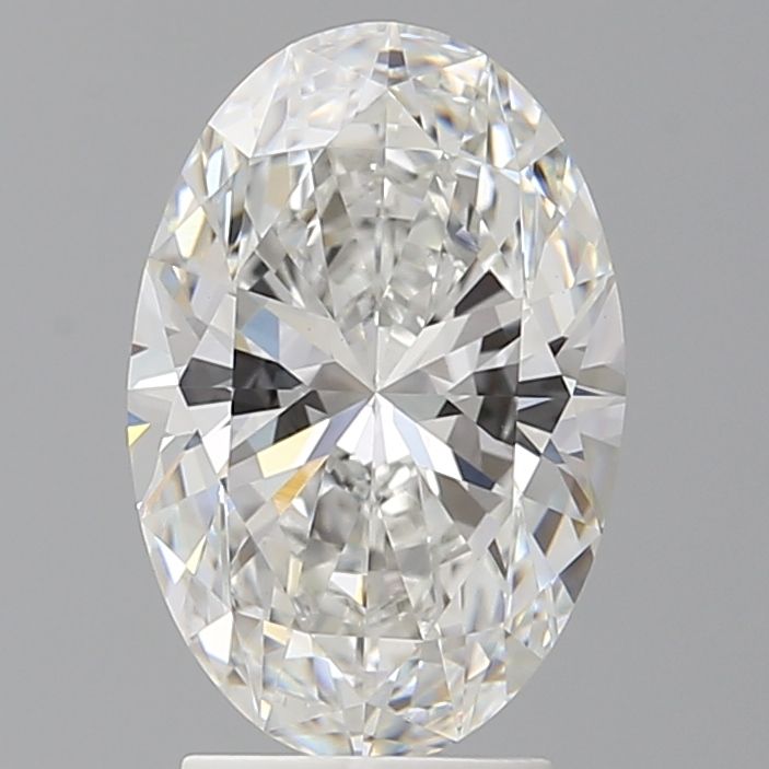 3.08 ct. oval Lab Grown Diamond front image