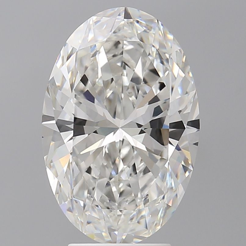 4.57 ct. oval Lab Grown Diamond front image