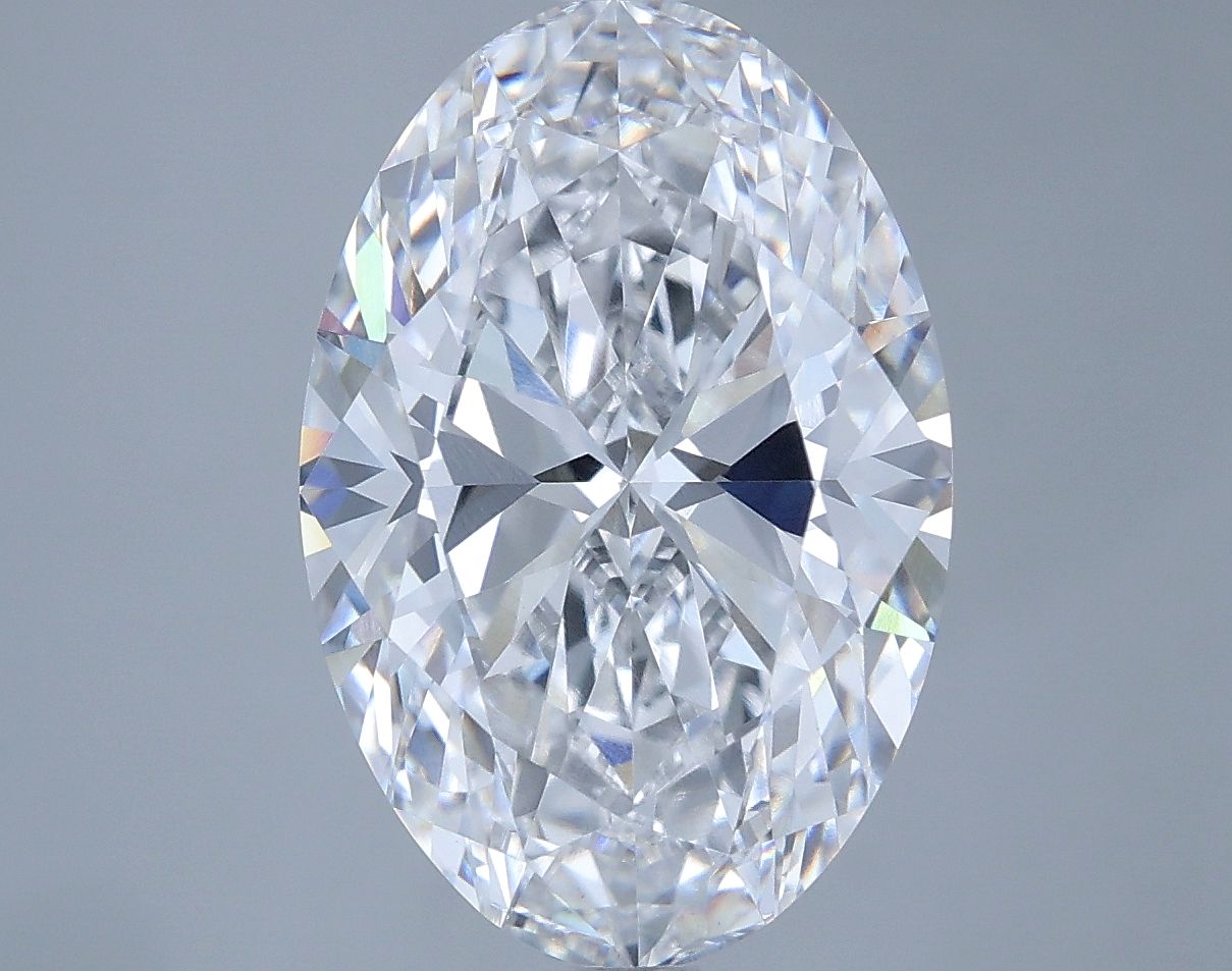 5.31 ct. oval Lab Grown Diamond front image
