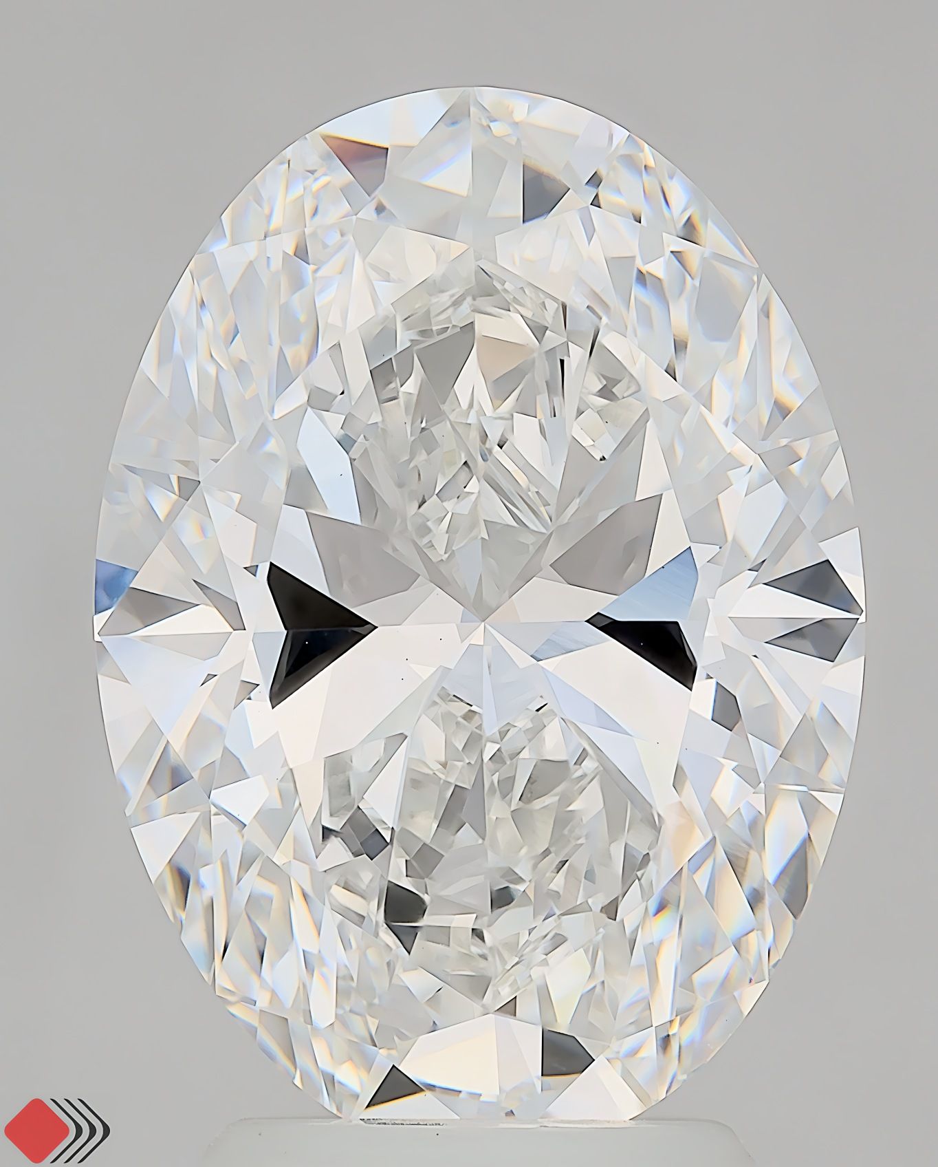 3.57 ct. oval Lab Grown Diamond front image