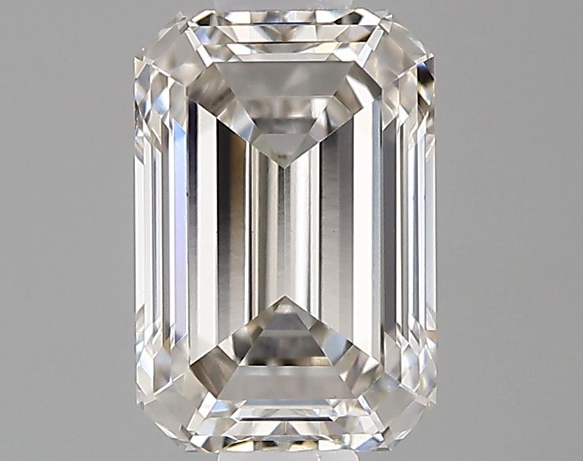 0.74 ct. emerald Lab Grown Diamond front image