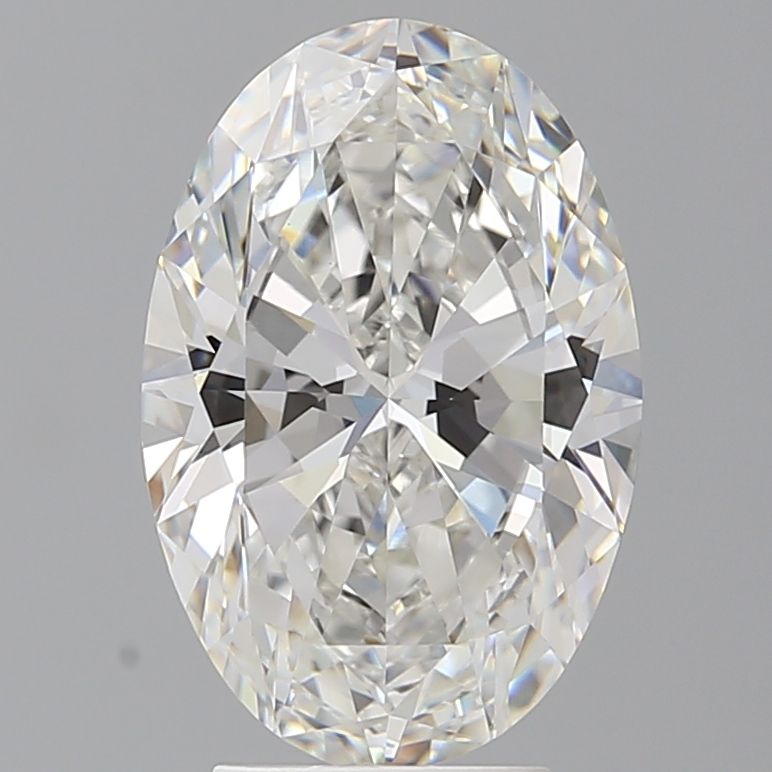 4.09 ct. oval Lab Grown Diamond front image