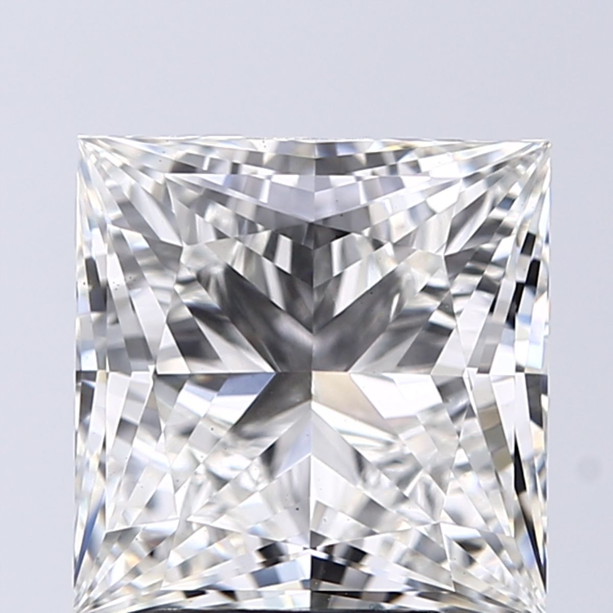 3.64 ct. princess Lab Grown Diamond front image