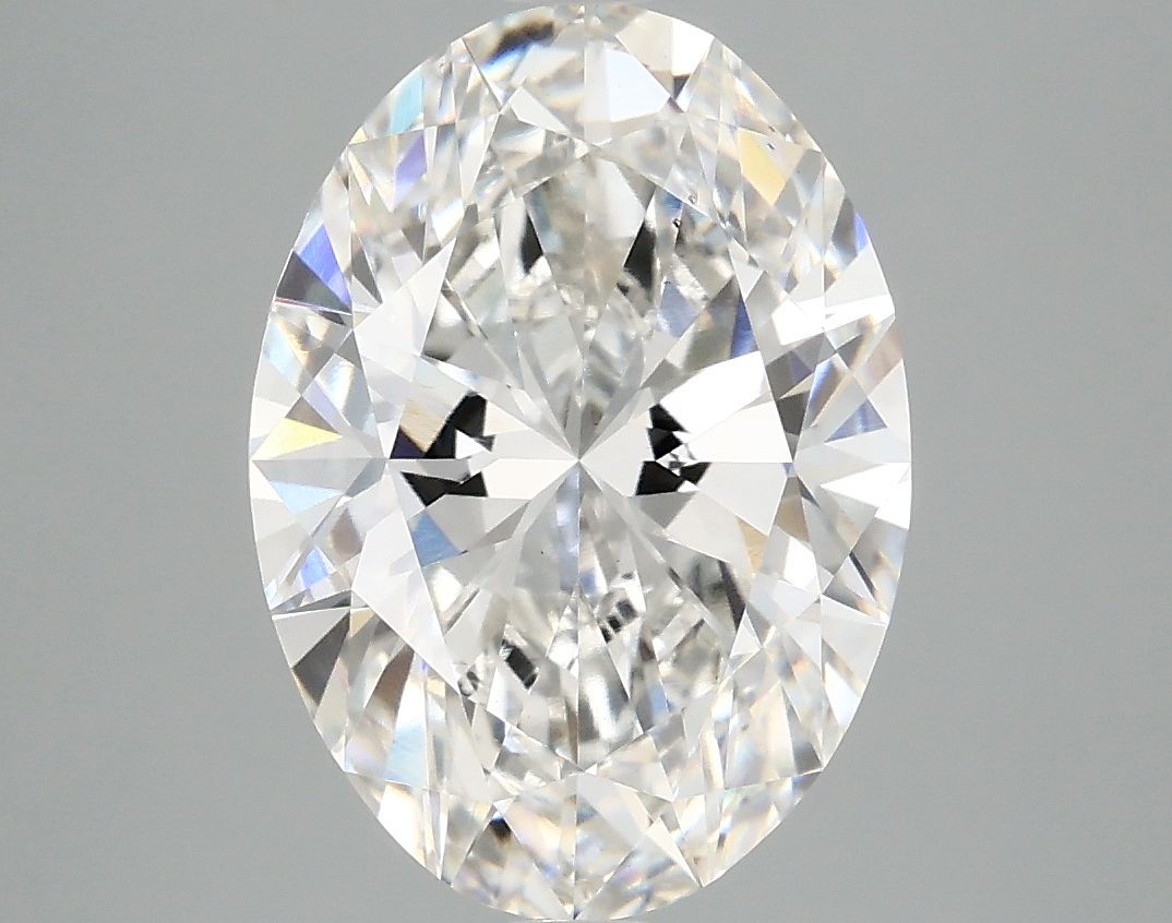 3.96 ct. oval Lab Grown Diamond front image
