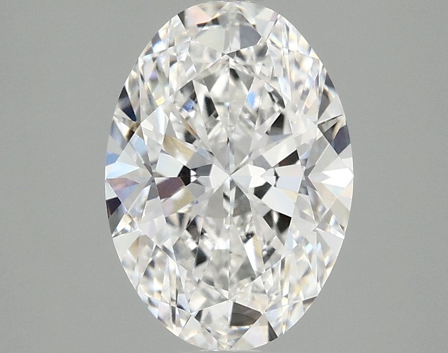 2.10 ct. oval Lab Grown Diamond front image