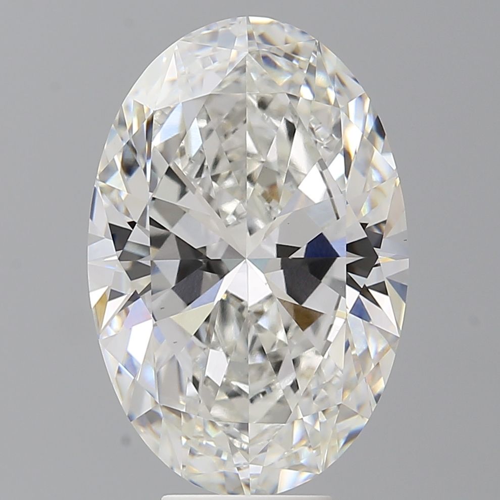 8.06 ct. oval Lab Grown Diamond front image