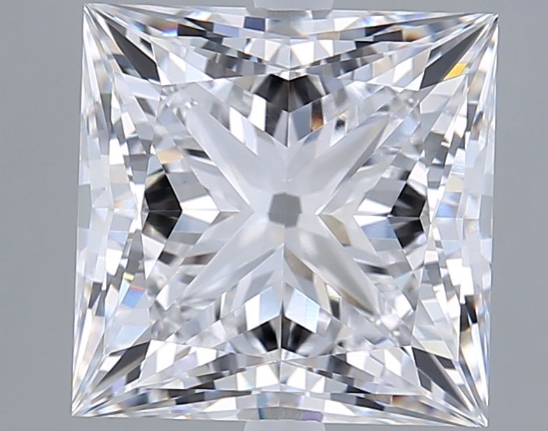 6.04 ct. princess Lab Grown Diamond front image