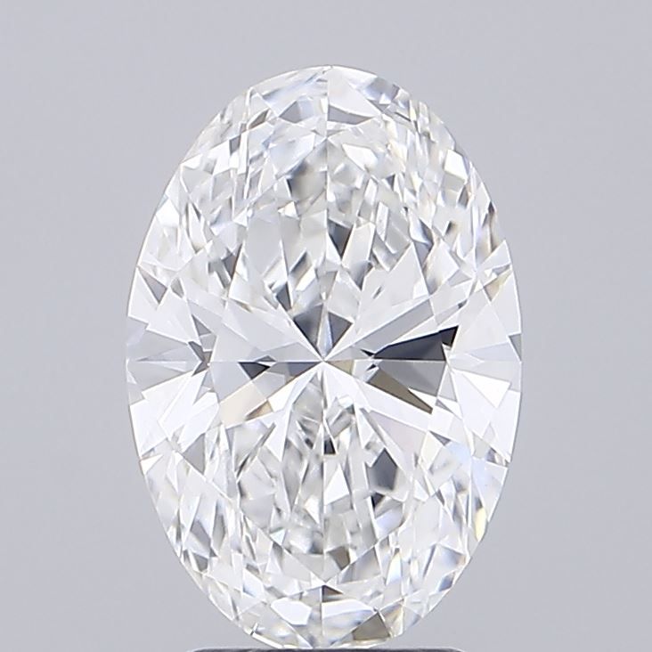 3.12 ct. oval Lab Grown Diamond front image