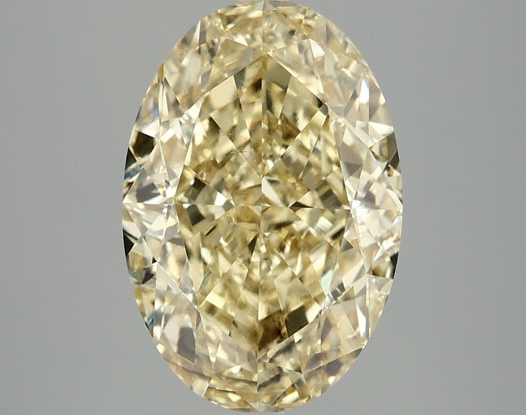 5.09 ct. oval Lab Grown Diamond front image