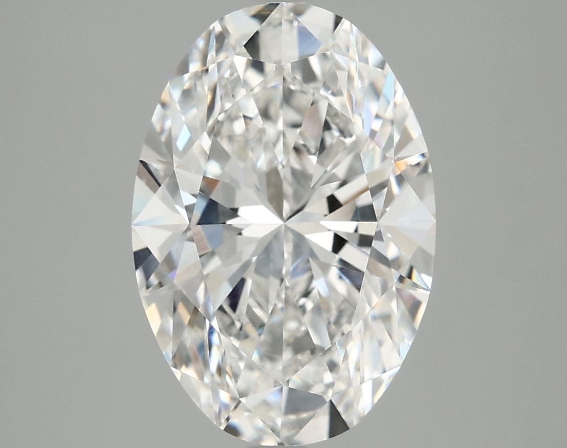 3.98 ct. oval Lab Grown Diamond front image