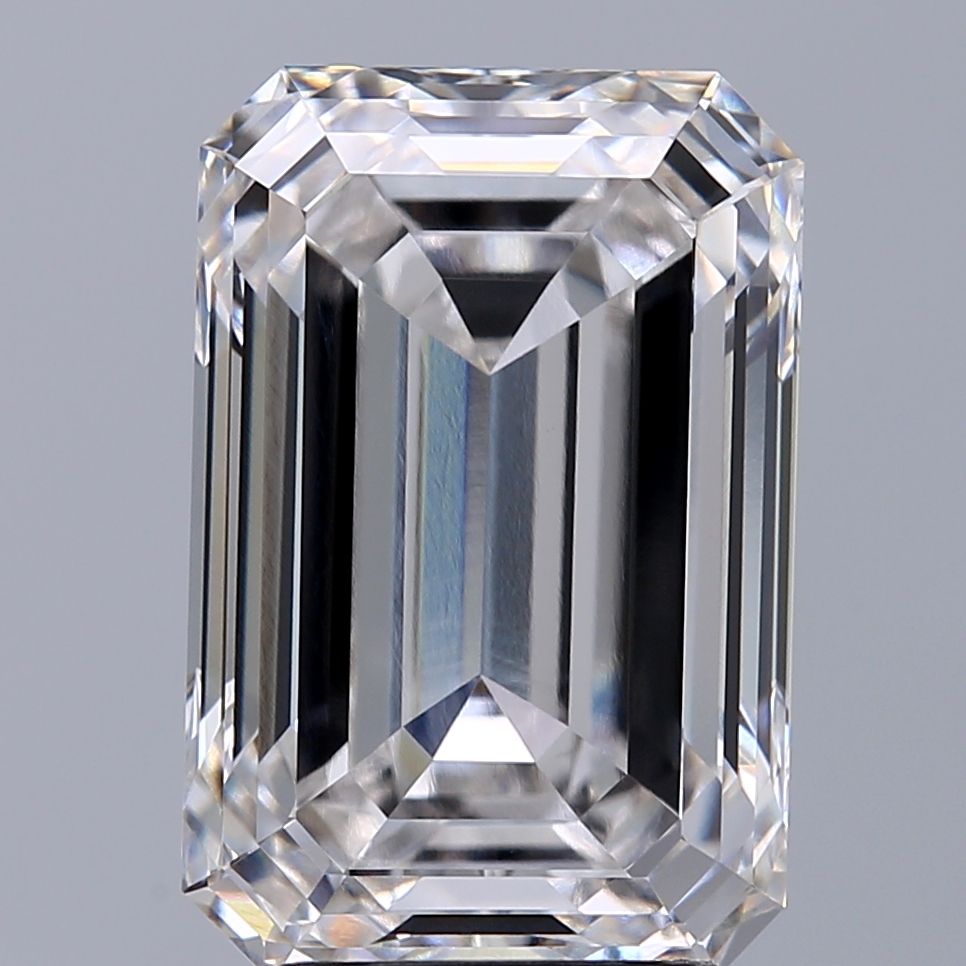 3.78 ct. emerald Lab Grown Diamond front image