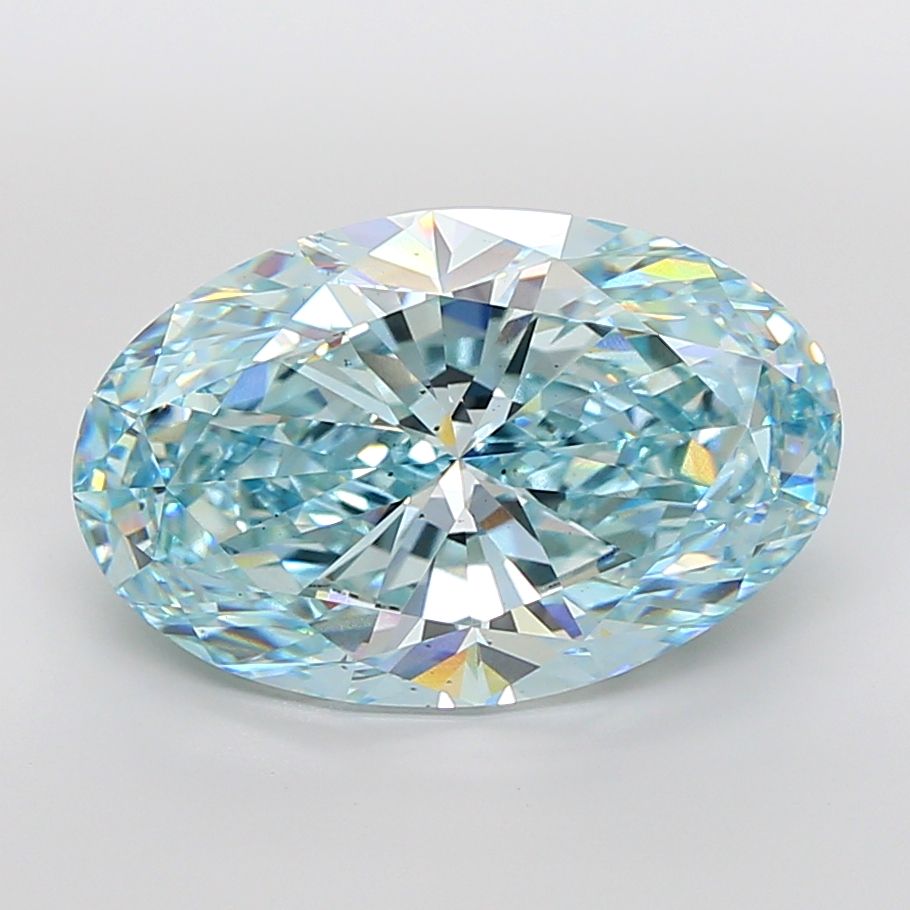 20.01 ct. oval Lab Grown Diamond front image