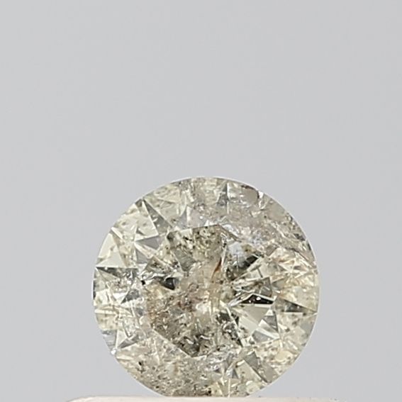 0.37 Carat Round Diamond Salt and Pepper VVS2