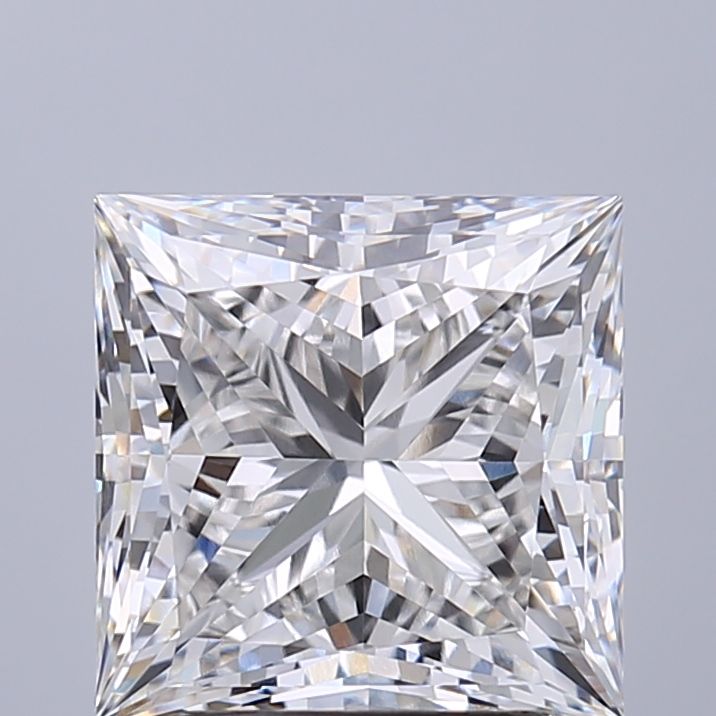 2.76 ct. princess Lab Grown Diamond front image