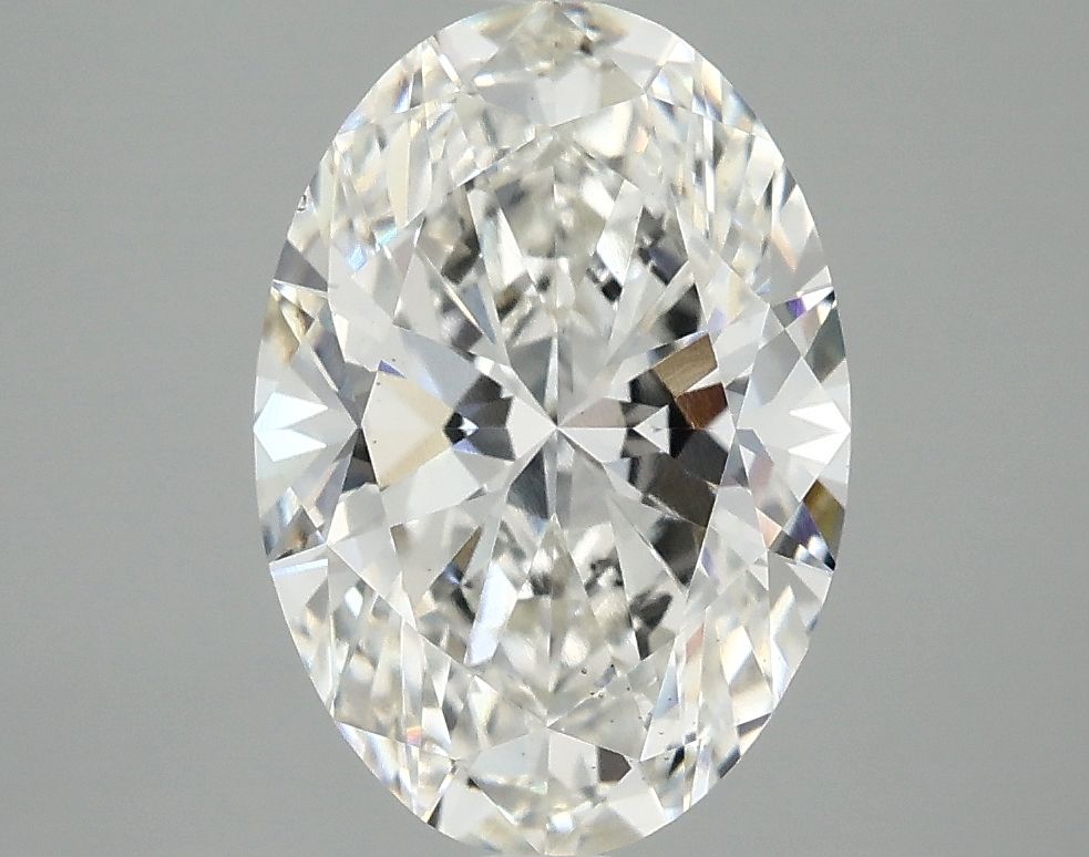 2.92 ct. oval Lab Grown Diamond front image