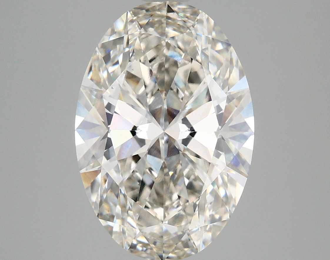 4.10 ct. oval Lab Grown Diamond front image