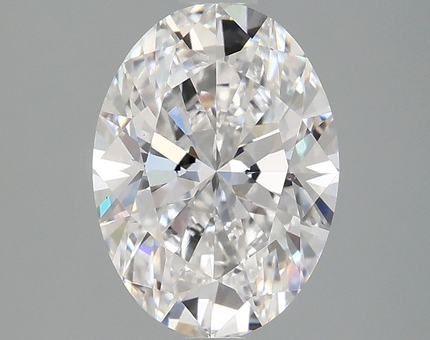 2.10 ct. oval Lab Grown Diamond front image