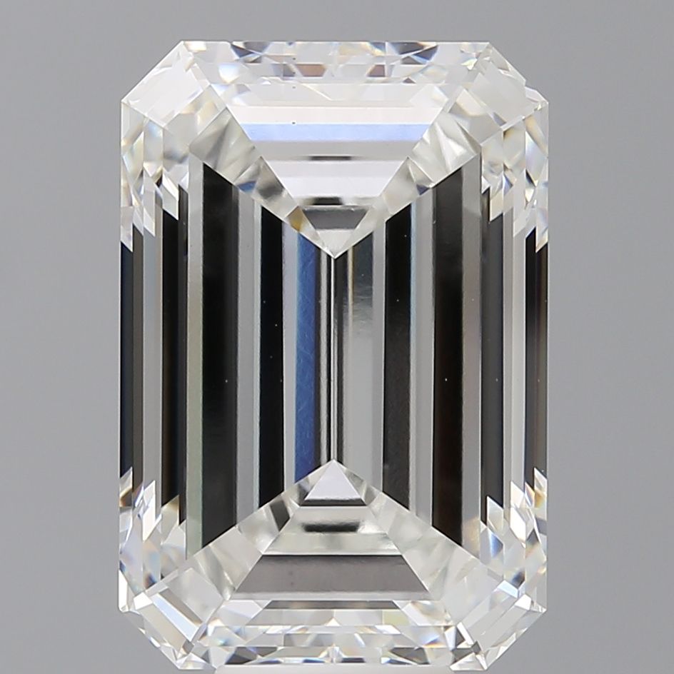 11.58 ct. emerald Lab Grown Diamond front image