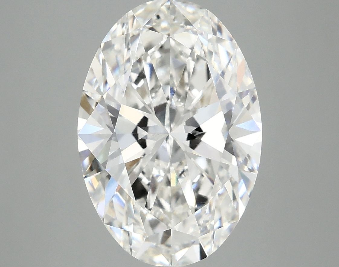 4.08 ct. oval Lab Grown Diamond front image