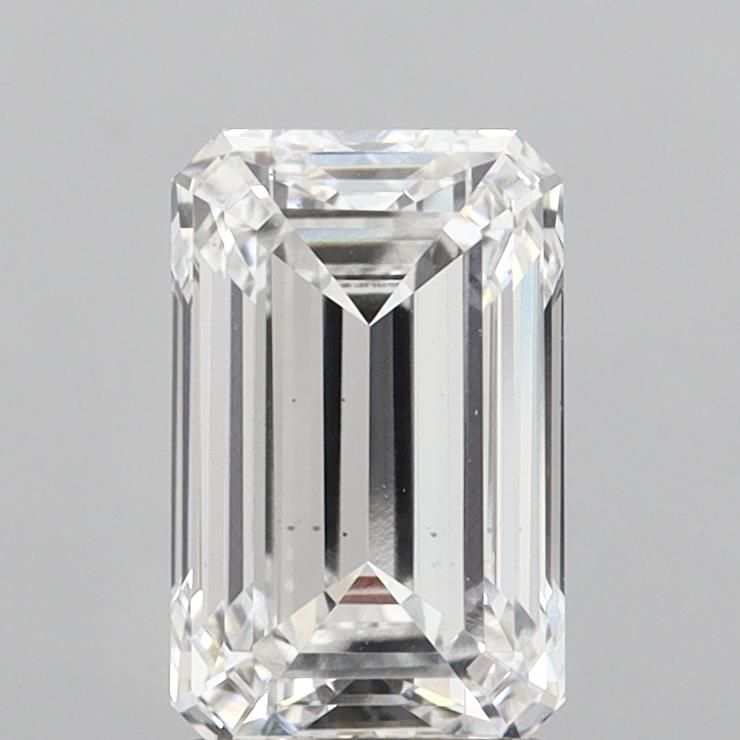 2.90 ct. emerald Lab Grown Diamond front image