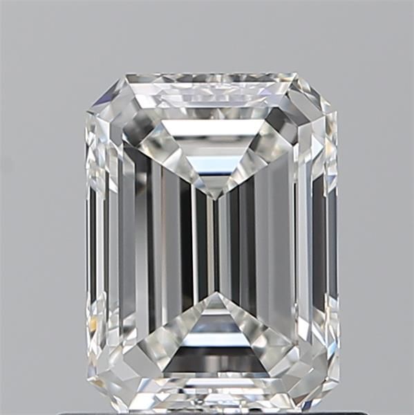 Diamant Émeraude 0.90 ct - Couleur G - Pureté VVS2