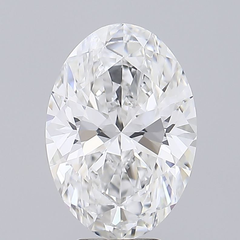 3.52 ct. oval Lab Grown Diamond front image