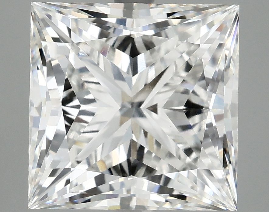6.21 ct. princess Lab Grown Diamond front image