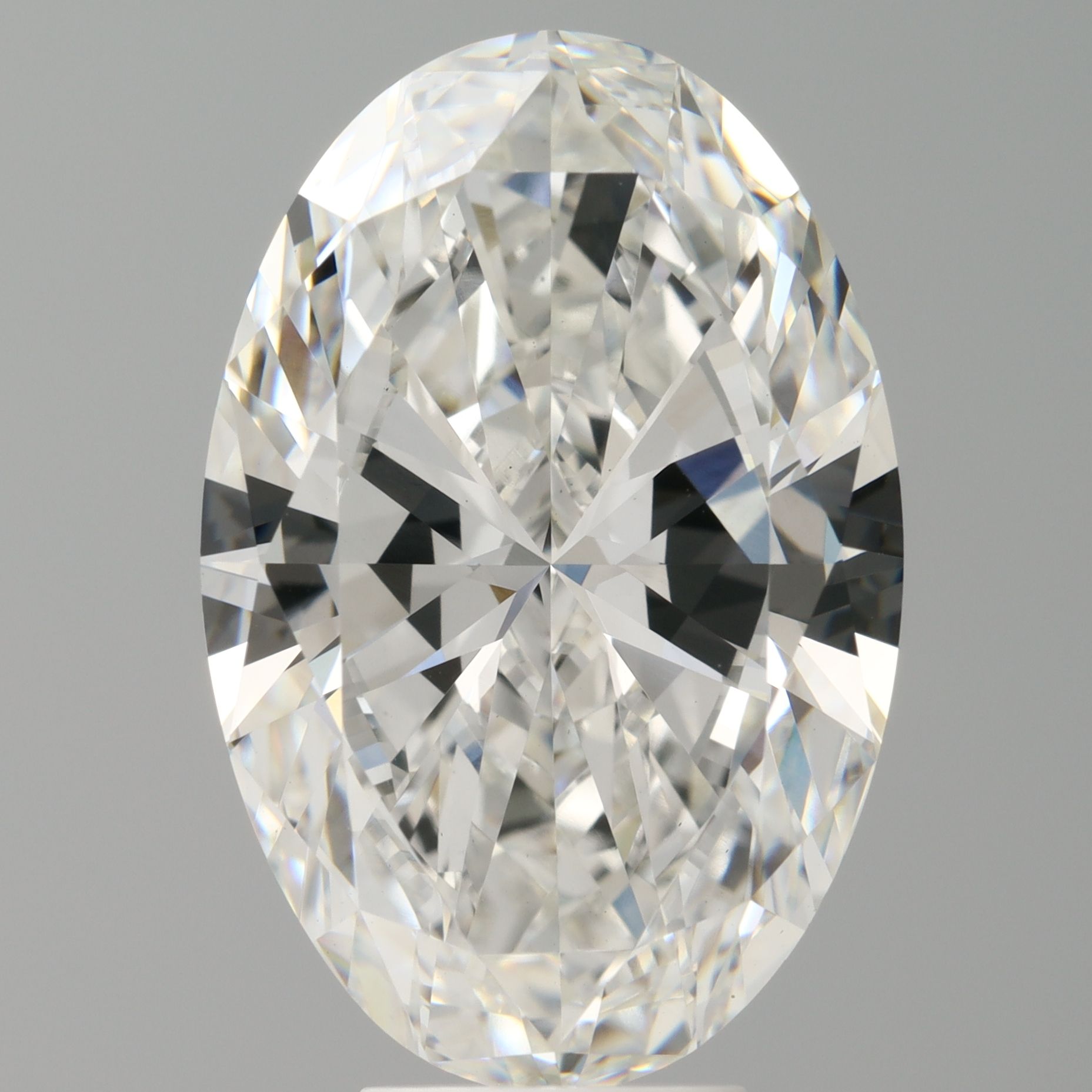 7.06 ct. oval Lab Grown Diamond front image