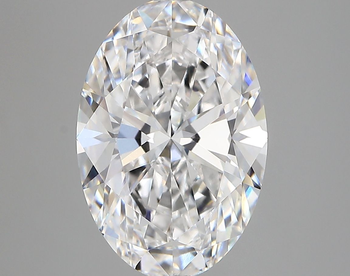4.11 ct. oval Lab Grown Diamond front image