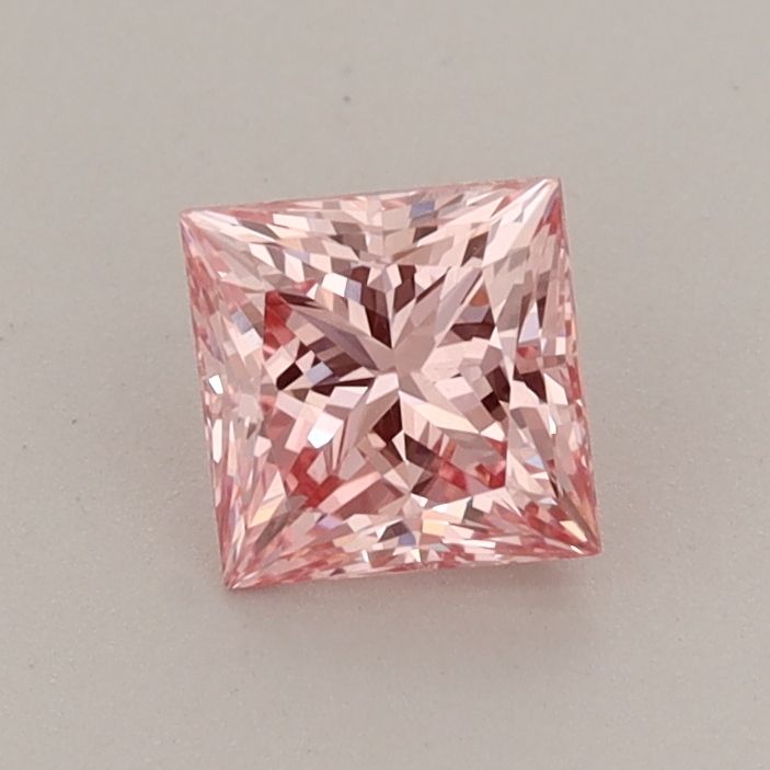 0.68 ct. princess Lab Grown Diamond front image